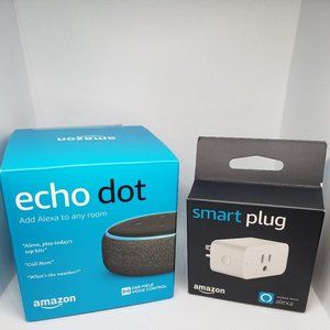 Echo Dot (3rd Gen) Includes Smart Plug